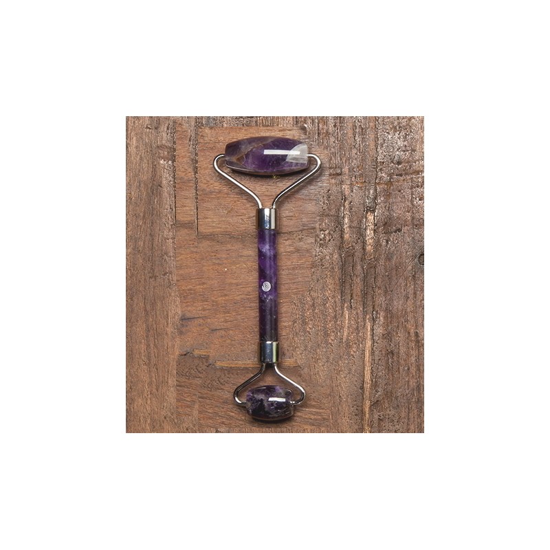 Améthyste - roller de massage de Catalogue pierres et cristaux