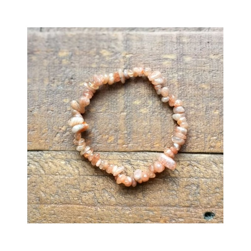 Pierre de soleil - Bracelet baroque - 2e chakra de Bracelets