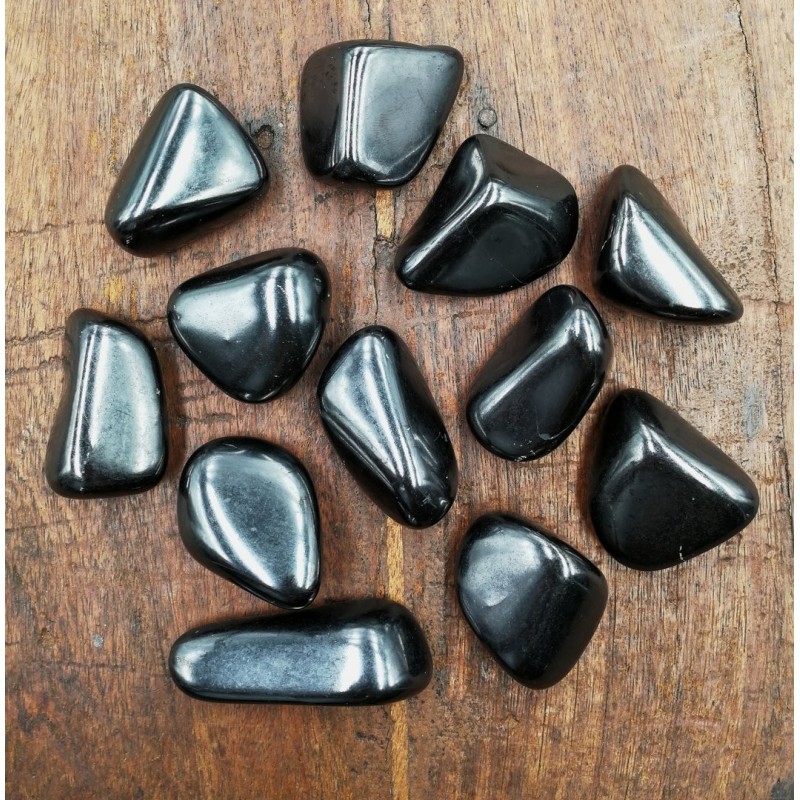 Shungite noire polie XL de Catalogue Shungite
