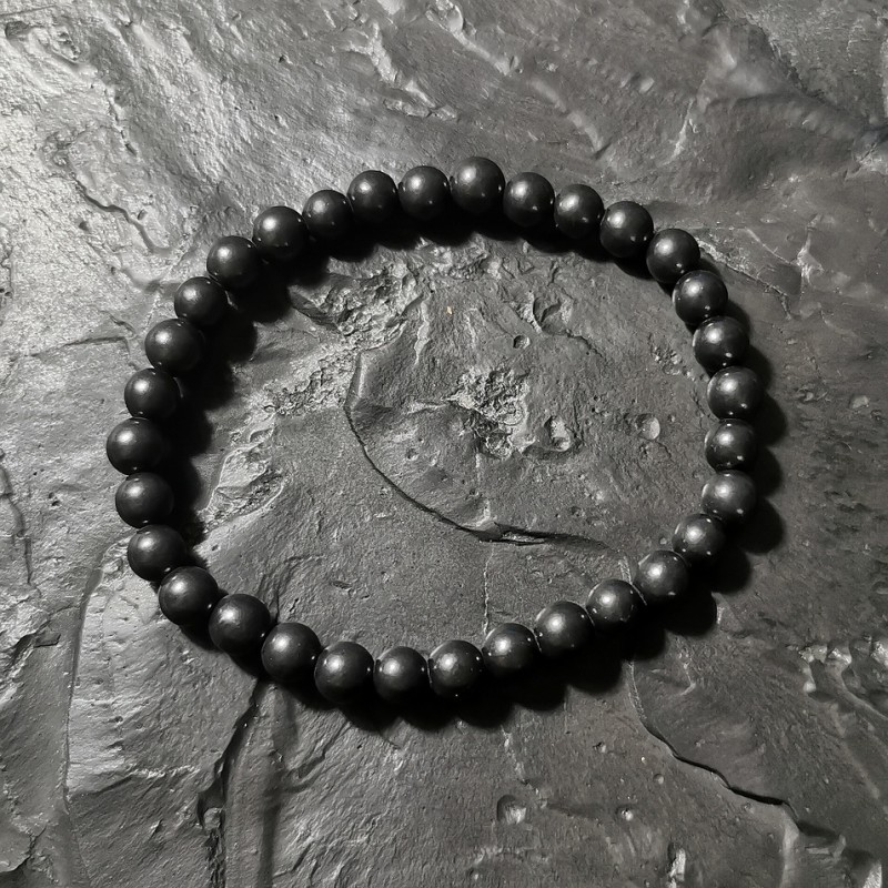 Shungite - Bracelet perles 6mm de Bracelets