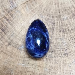 Sodalite - Œuf de yoni S -...