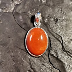 Jaspe rouge - Pendentif...