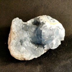 Célestite géode - pièce unique 1 - 5ème chakra de Catalogue pierres et cristaux