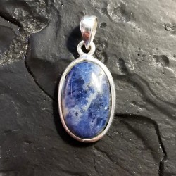 Sodalite - pendentif monté...
