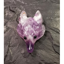 Améthyste - Pendentif tête...