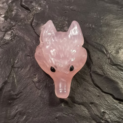 Quartz rose - Pendentif...