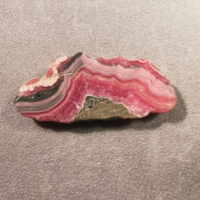 Plaque de Rhodochrosite - pièce unique - 1 de Catalogue pierres et cristaux