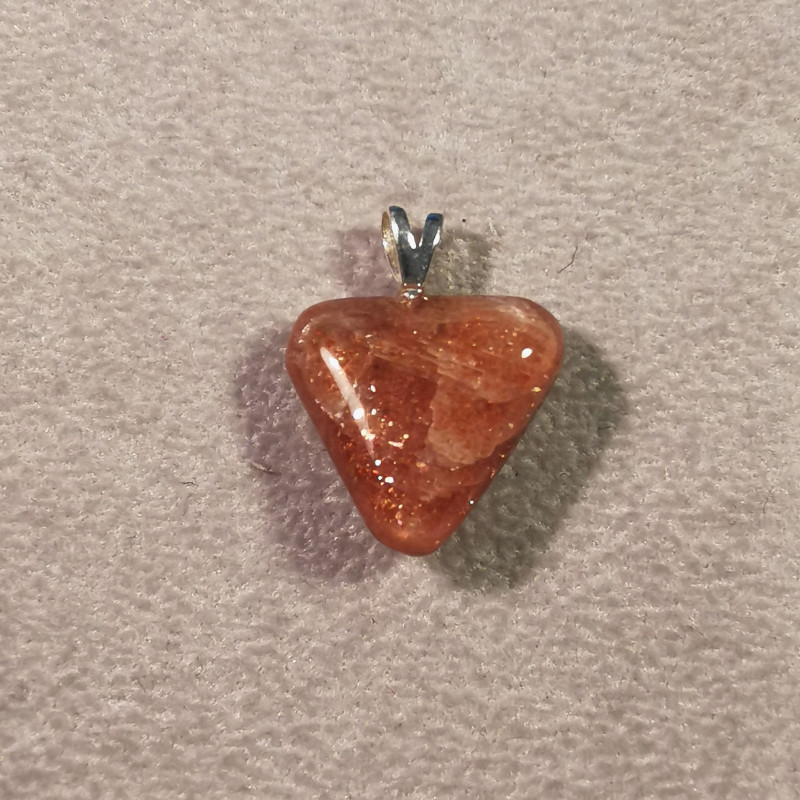 Pierre de soleil - pendentif pièce unique 2 de Catalogue pierres et cristaux