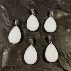 jade blanc - Pendentif...