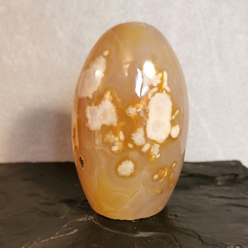 Agate fleur - pièce à poser de Catalogue pierres et cristaux