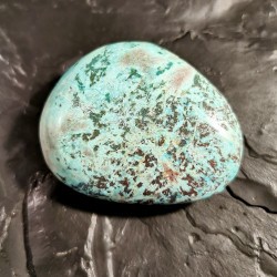 Chrysocolle du Pérou- pièce unique 4 - chakra turquoise de Catalogue pierres et cristaux