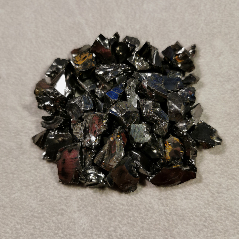 Shungite naturelle, qualité argent - Gravillons de Catalogue Shungite