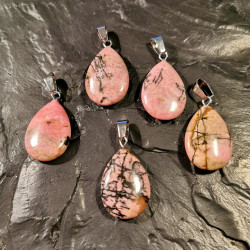 Rhodonite - pendentif - 4e...