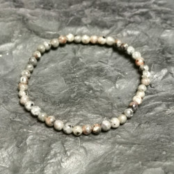 Yooperlite - bracelet 4mm de Pierres du 6ème chakra