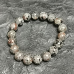 Yooperlite - bracelet 10mm de Pierres du 6ème chakra