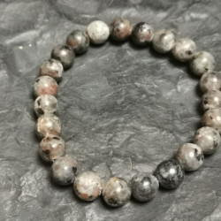 Yooperlite - bracelet 10mm de Pierres du 6ème chakra