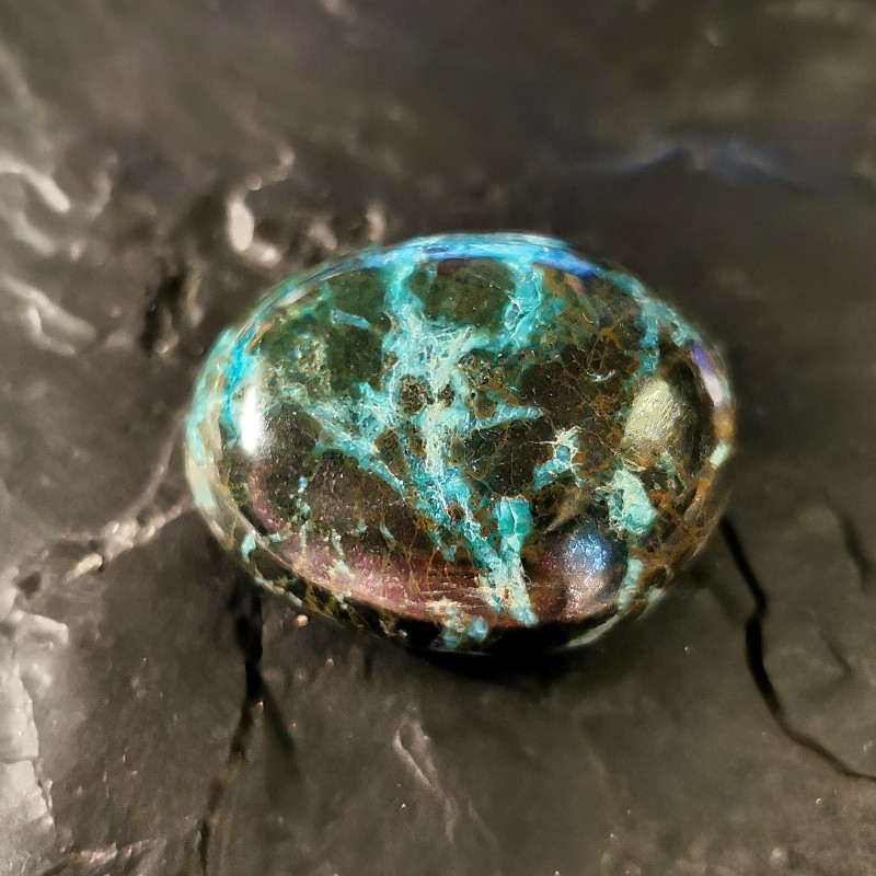 Chrysocolle - pièce unique 1 - chakra turquoise
