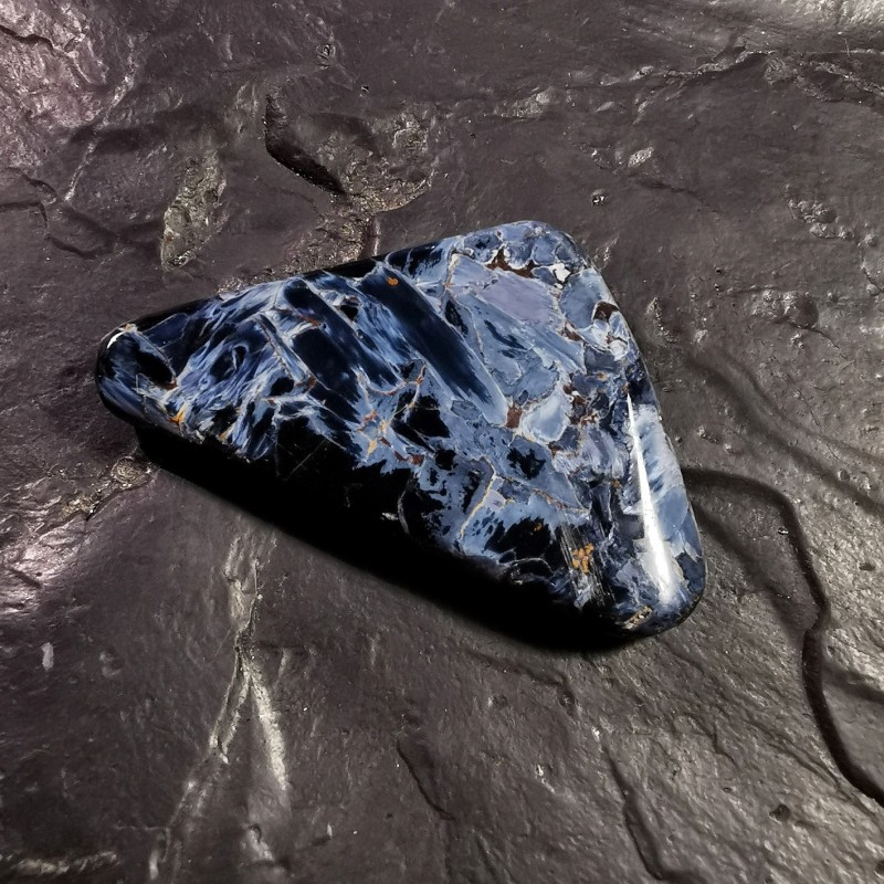 Pietersite - pièce unique 4 - 3e chakra de Catalogue pierres et cristaux