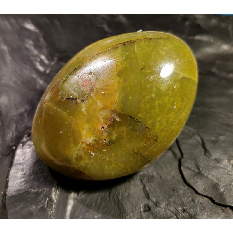 Opale verte - galet pièce unique 3 - chakra pistache de Catalogue pierres et cristaux