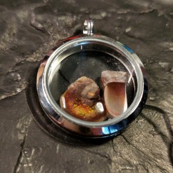 Agate de feu - pendentif pièce unique 2