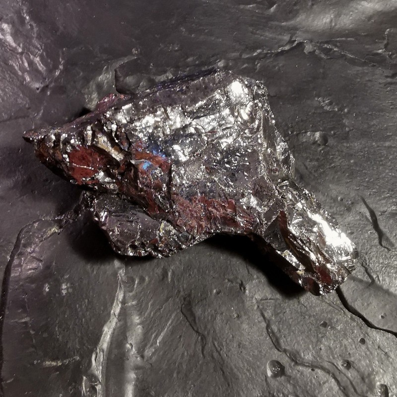 Pièce de shungite naturelle qualité argent 20gr