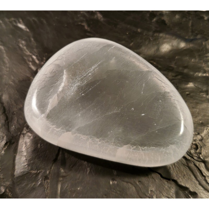 Ulexite - pièce unique 3 - 6e chakra de Catalogue pierres et cristaux
