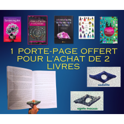 Sodalite - Accessoire porte page de Pierres du 6ème chakra