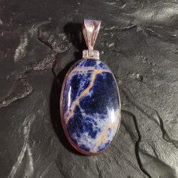 Sodalite - pendentif monté...