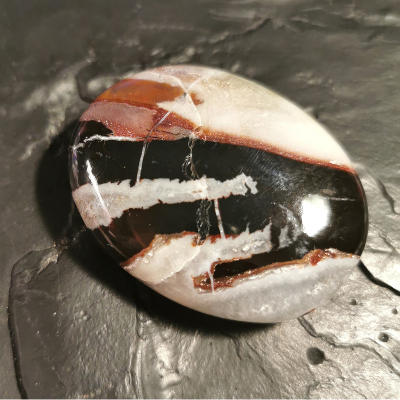 Sardonyx - pièce unique 1 - 1er chakra de Catalogue pierres et cristaux