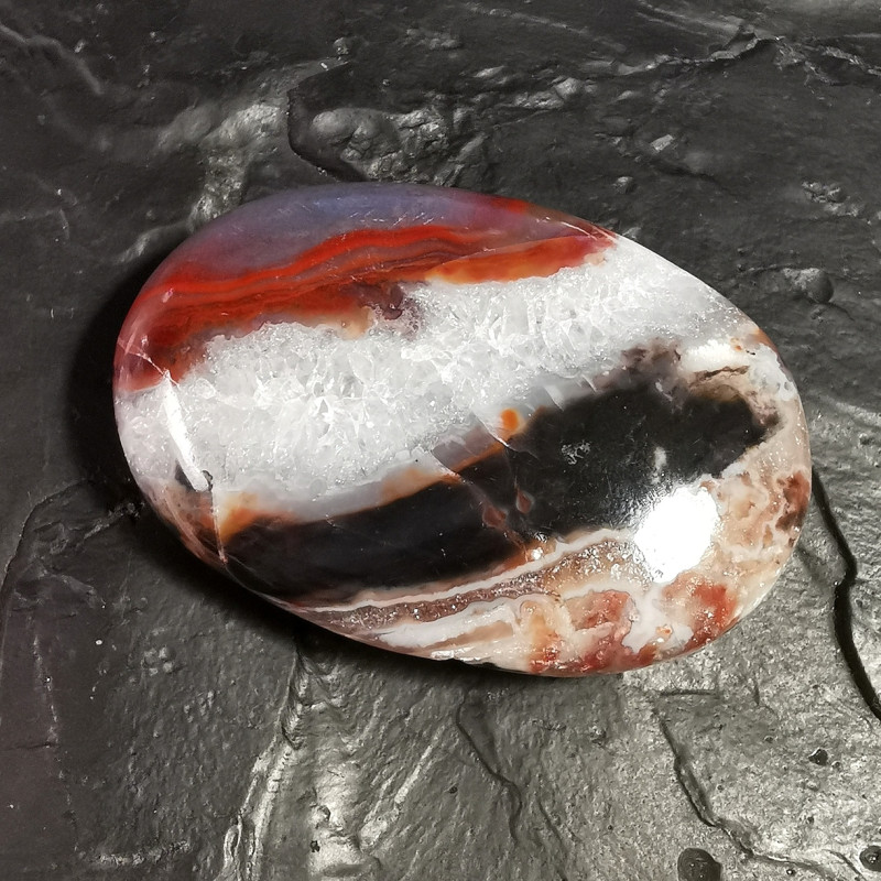 Sardonyx - pièce unique 2 - 1er chakra de Catalogue pierres et cristaux