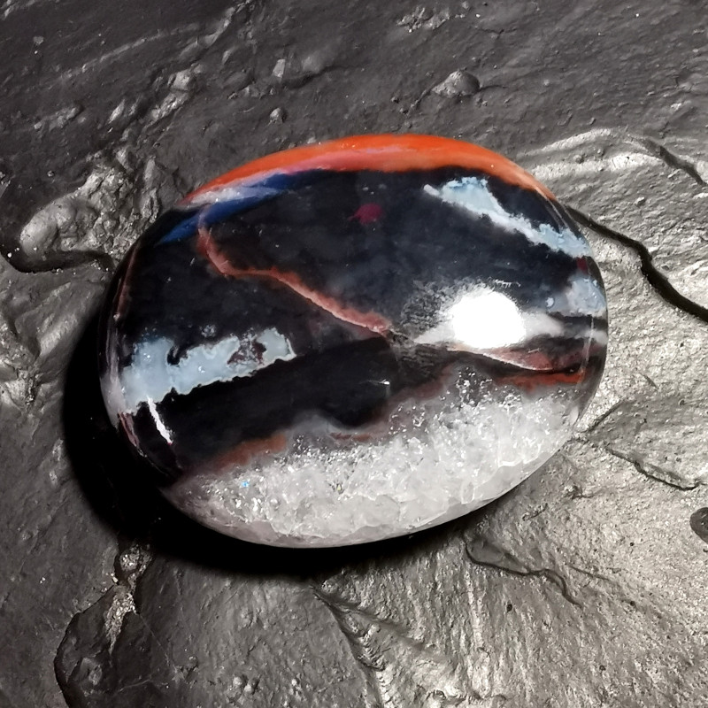 Sardonyx - pièce unique 8 - 1er chakra de Catalogue pierres et cristaux