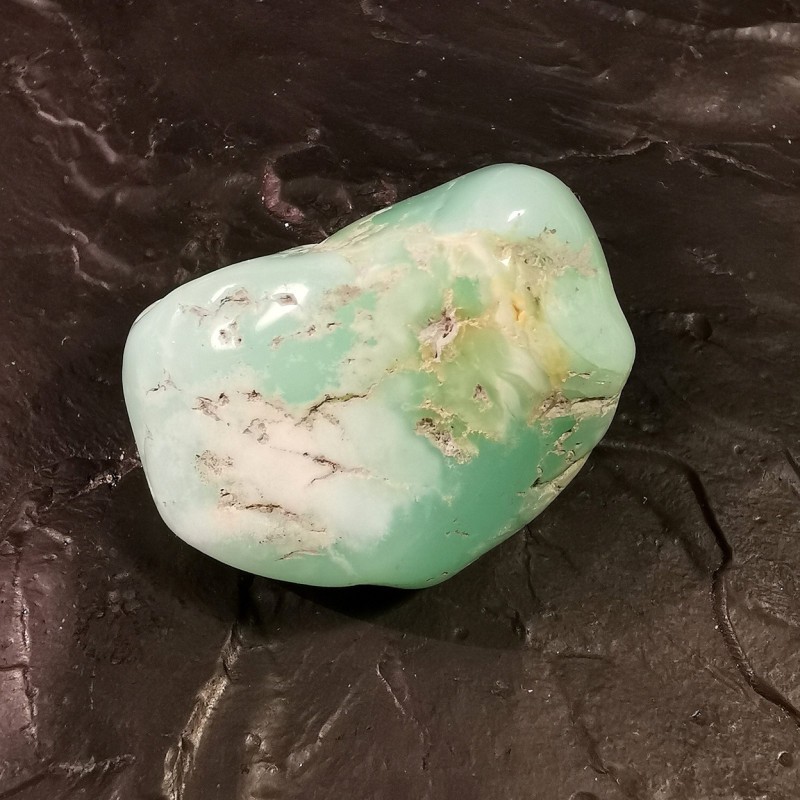Chrysoprase - pièce unique 2 - chakra turquoise de Catalogue pierres et cristaux