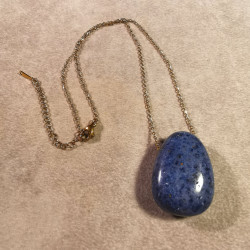 Dumortiérite - Pendentif pièce unique 2 - 6ème chakra de Catalogue pierres et cristaux