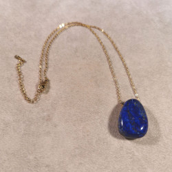 Lapis lazuli - Pendentif pièce unique 5 - 6ème chakra de Catalogue pierres et cristaux
