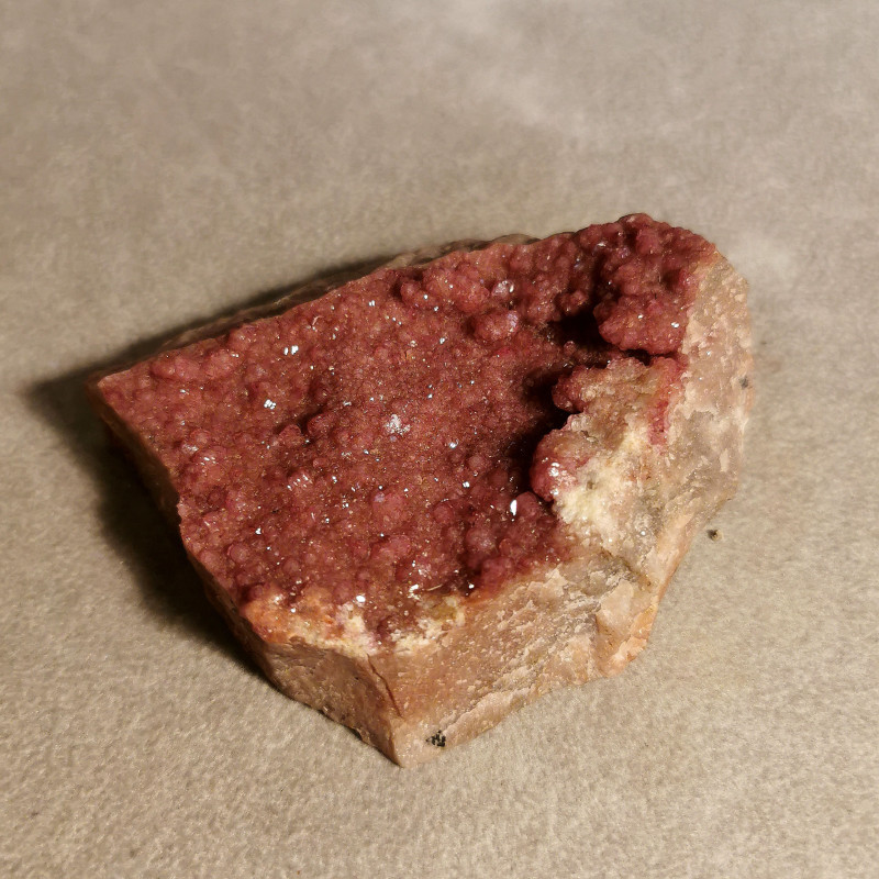 Cobaltocalcite - pièce unique 3 - chakra magenta de Catalogue pierres et cristaux