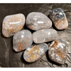 Baryte bleu - cristaux -...