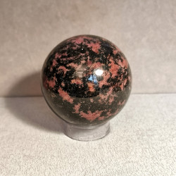 Rhodonite - sphère 8cm -...