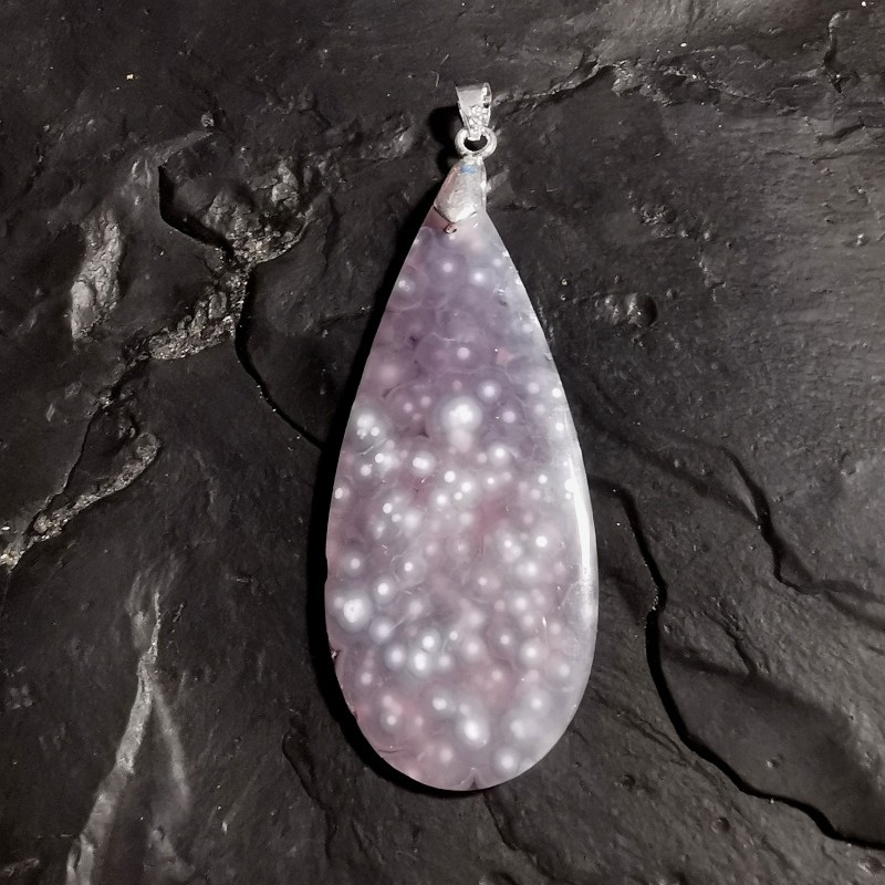 Agate - pendentif pièce unique 7 - 2e chakra de Catalogue pierres et cristaux