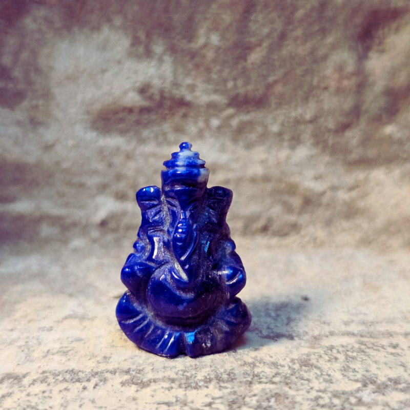 Ganesh - lapis lazuli - mini