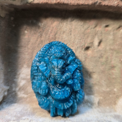 Ganesh - apatite blue de Catalogue pierres et cristaux