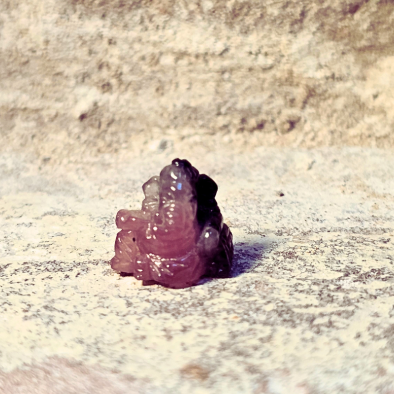 Ganesh mini en tourmaline rose de Catalogue pierres et cristaux