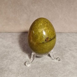 Opale verte - Œuf - pièce unique - chakra pistache de Catalogue pierres et cristaux