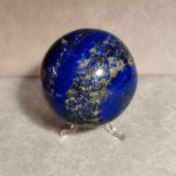 Lapis lazuli - sphère cm 7 - 6ème chakra de Catalogue pierres et cristaux