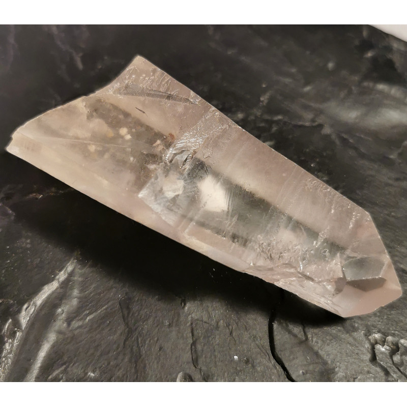 Cristal de roche - pointe naturelle 3 de Catalogue pierres et cristaux