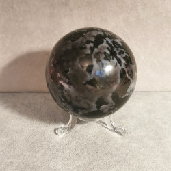 Gabbro indigo - sphère 7cm - multichakra de Catalogue pierres et cristaux