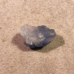 Dumortiérite dans quartz - pièce unique 1 - 6ème chakra de Catalogue pierres et cristaux