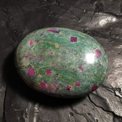 Rubis sur fuchsite - Pièce unique 3 - 4eme chakra de Catalogue pierres et cristaux