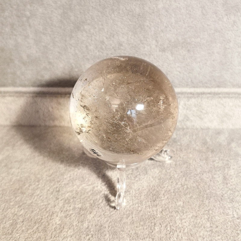 Cristal de roche - sphère 6cm - pièce unique de Catalogue pierres et cristaux