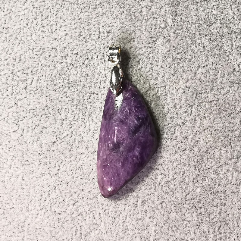 Charoïte - pendentif pièce unique 1 de Catalogue pierres et cristaux