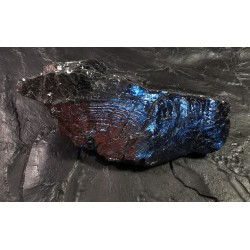 Pièce de shungite naturelle qualité argent 49gr